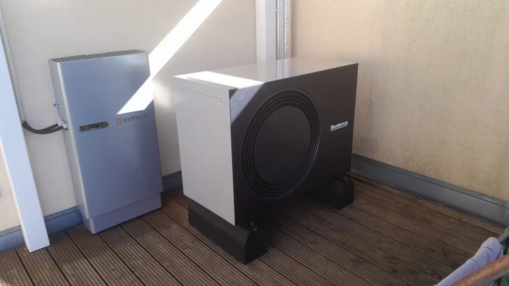 Wärmepumpe-Projekt in ihrer Endphase